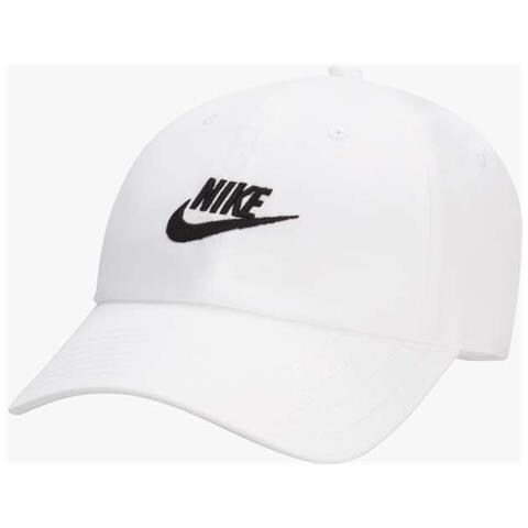 Club Unstructured Futura Wash Cap Fb5368-100 Unisex Taglia S /m Colore Bianco - Foto 1