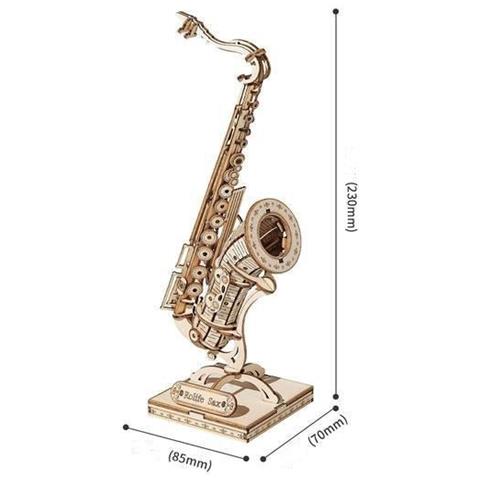 Puzzle In Legno 3d | Sassofono - Foto 2