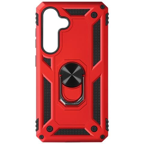 Cover Per Samsung Galaxy S24 Plus Ibrida Anello Supporto Magnetico - Foto 1