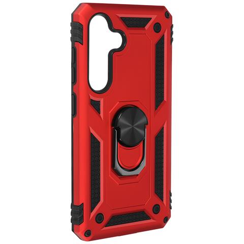 Cover Per Samsung Galaxy S24 Plus Ibrida Anello Supporto Magnetico - Foto 5