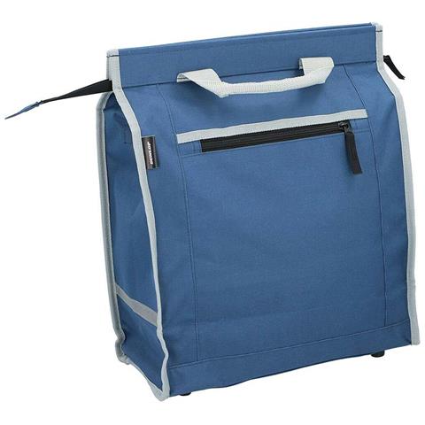 Sacca Borsa Posteriore Porta Oggetti Bicicletta Catarifrangente con Manico Blu - Foto 2