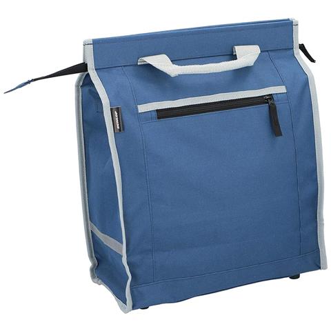 Sacca Borsa Posteriore Porta Oggetti Bicicletta Catarifrangente con Manico Blu - Foto 4