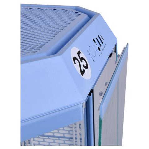 Case The Tower 300 Hydrangea Micro Tower micro ATX, Mini-ITX 3 Porte USB 3.2 Colore Blu (Finsetrato) - Foto 9