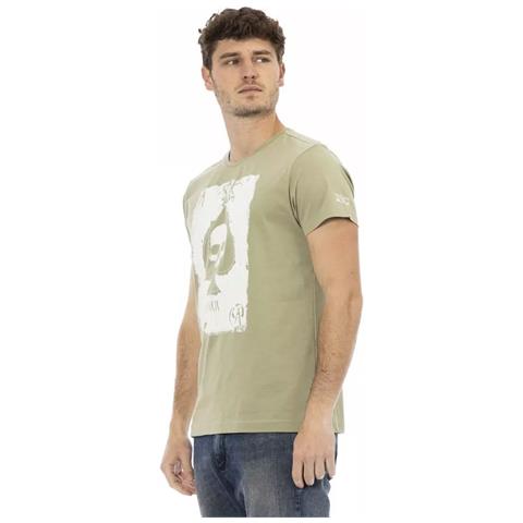 Maglietta In Cotone Verde - S - Foto 2