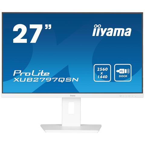 G-MASTER XUB2797QSN-W2 Monitor PC 68,6 cm (27") 2560 x 1440 Pixel 4K Ultra HD LED Bianco - Foto 1