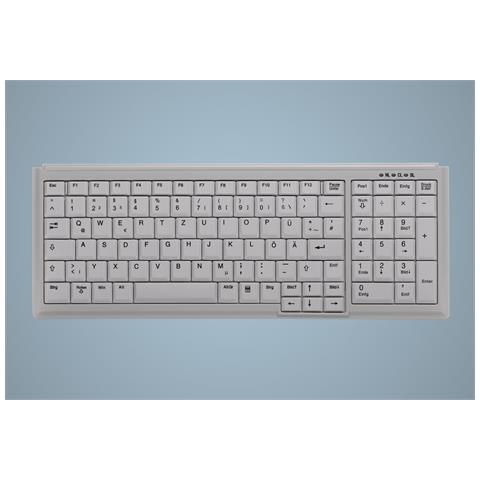 Tastiera Cablato 7061113468395  (Layout Inglese US) Colore Bianco - Foto 1