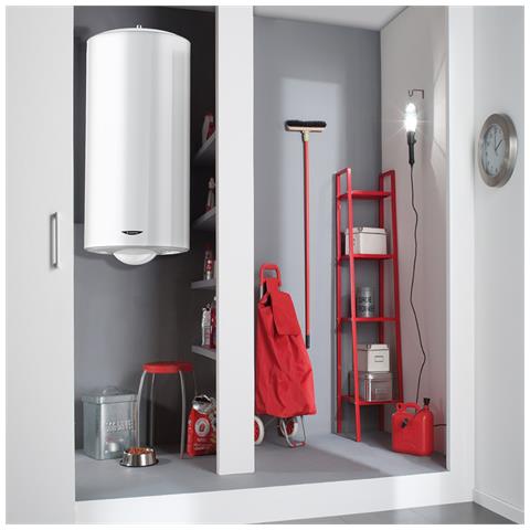 Scaldabagno Elettrico Verticale con Capacità 150 Litri Colore Bianco - Foto 3