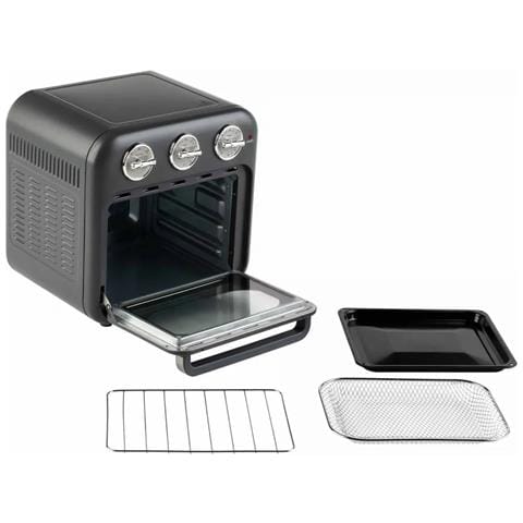 JEFR1816 friggitrice 16 L Superficie piana 1400 W Friggitrice ad aria calda Nero - Foto 6