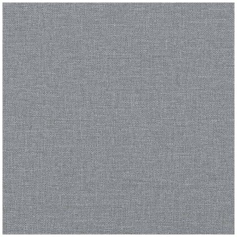 Set di Divani 4 pz con Cuscini Grigio Chiaro in Tessuto - Foto 9