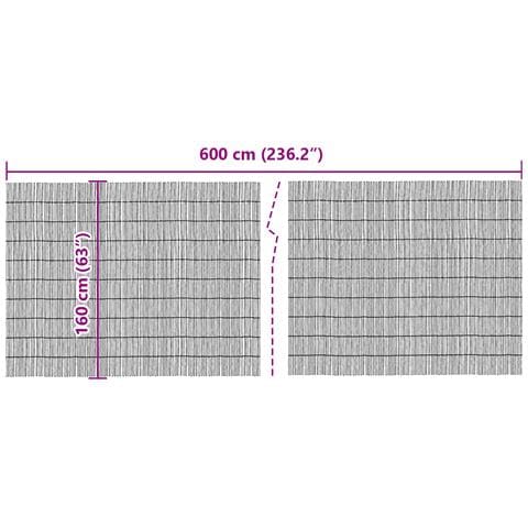 Recinzione in canneto per giardino  600x160 cm - Foto 4