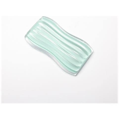 Supporto Per Mouse In Silicone Trasparente: Comfort Ergonomico Per Il Tuo Polso Green - Foto 1