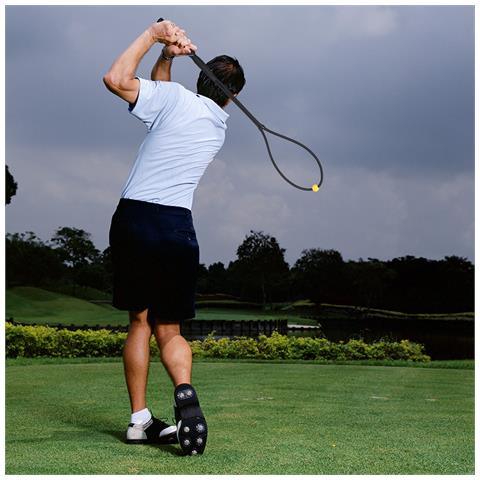 Attrezzo Per L'allenamento Dello Swing E Della Presa Da Golf Black - Foto 2