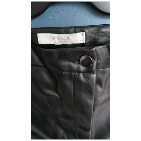 Vila Pantaloni Da Donna Comodi, Eleganti E Alla Moda Neri Taglia 40 - Foto 6