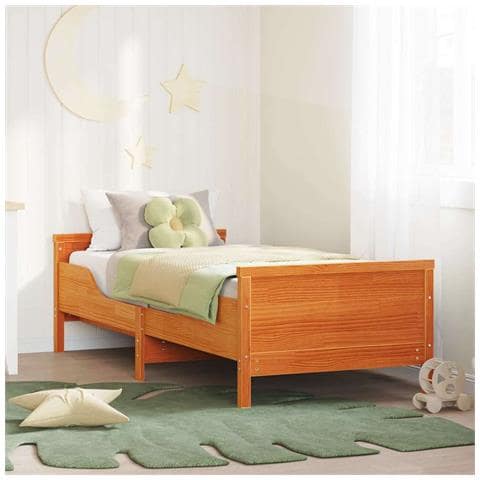 Letto Estensibile per Bambini Cera marrone 80 x 130 / 165 / 200 cm - Foto 2