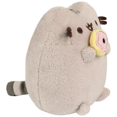 Peluche Mascotte 13cm Con Design Ciambella Incantevole Ultra Morbido, Grigio Chiaro - Foto 5