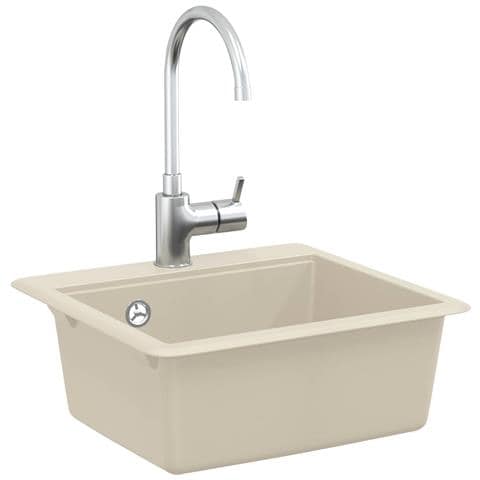 Lavello Beige 470 x 440 mm Granito - Foto 2
