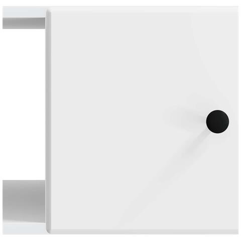 Tavolino da salotto Bianco 90 x 50 x 40 cm Legno ingegnerizzato - Foto 9