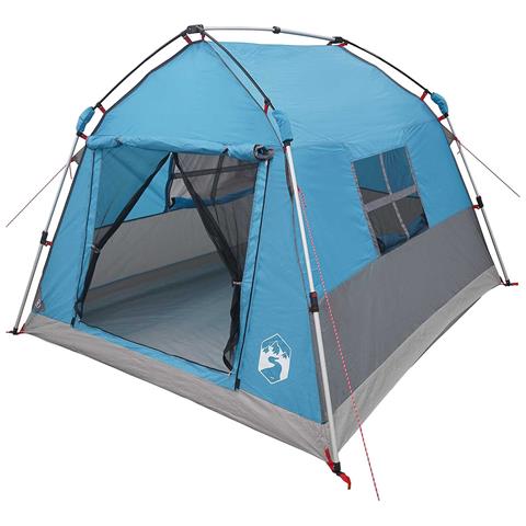 Tenda istantanea resistente all'acqua 2 persona Blu - Foto 1