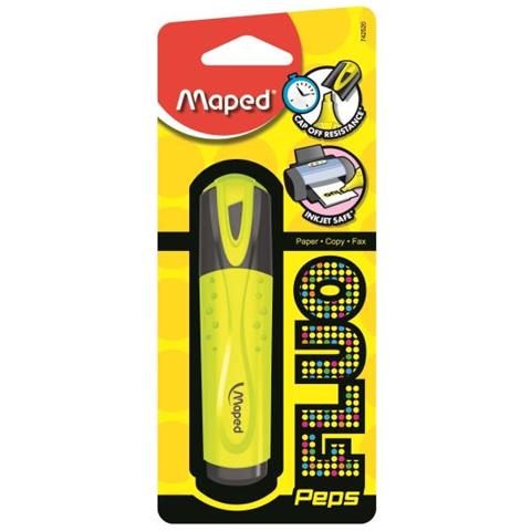 Evidenziatore Fluo Peps Giallo - Foto 1