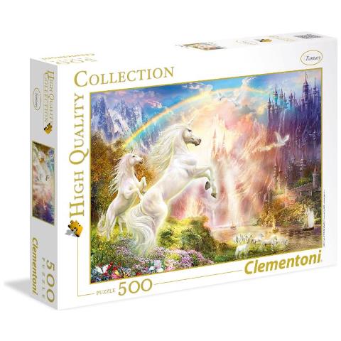CLM35054 Puzzle 500 Pezzi - Sunset Unicorns - Foto 1