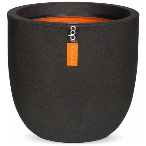 Fioriera Urban Smooth Rotonda 43x41 cm Nero KBL933 - Foto 1