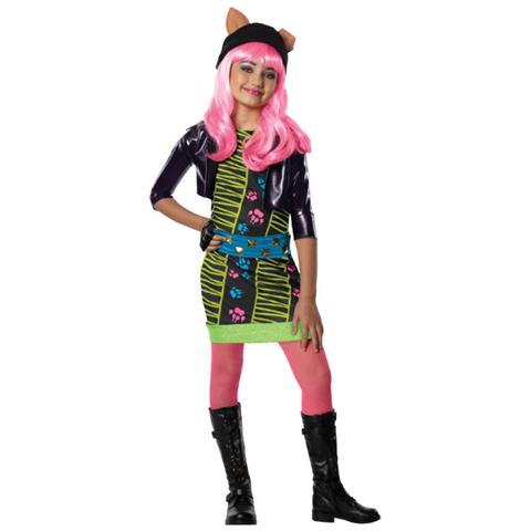 Costume Lusso Howleen Wolf Di Monster High Bambina - Taglia: 3 A 4 Anni - Foto 1