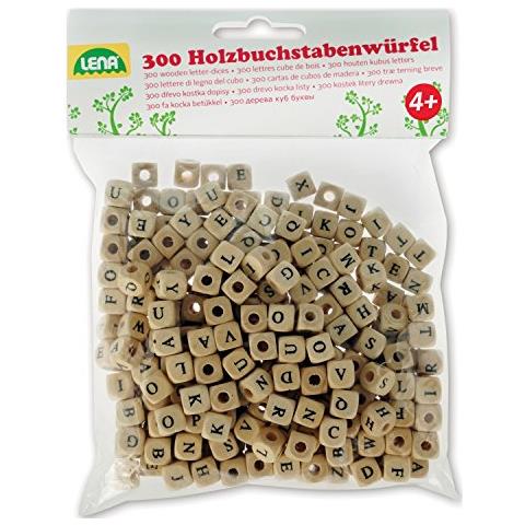 32005 - Buchstabenwürfel Di Legno, 300 Pezzi - Foto 1