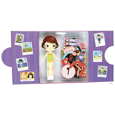 Little Doll Dress Magnetico Chloe Legno Per Vestirsi (42 Pezzi) - Foto 5