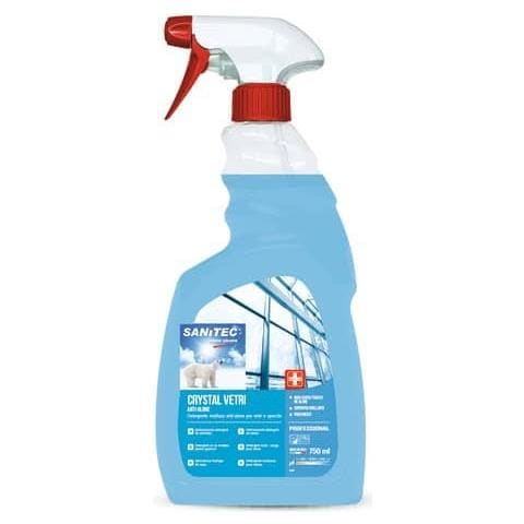 Detergente Multiuso Per Vetri E Specchi Crystal 750 Ml 1866-s - Foto 1