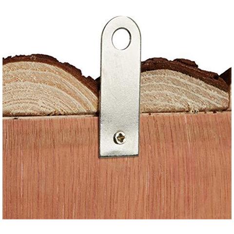 Hanging Insect Hotel Ape Casa Butterfly House Fiammato Legno Axlxp 31 X 305 X 95 Cm Marrone Naturale - Foto 4