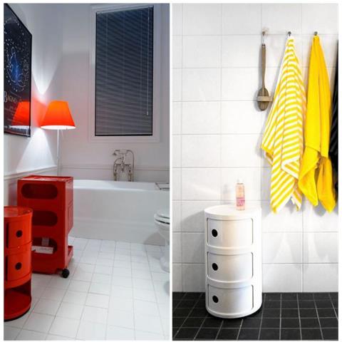 Sedile Contenitore 3 Elementi Bianco Kartell Art. 4967 - Foto 4