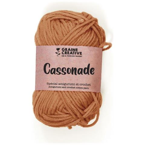 Filato Di Cotone Per Uncinetto E Amigurumi 55 M - Cammello - Foto 1