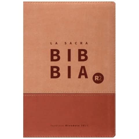 Bibbia R2. Versione 2020. Ediz. Bicolore Marrone - Foto 1