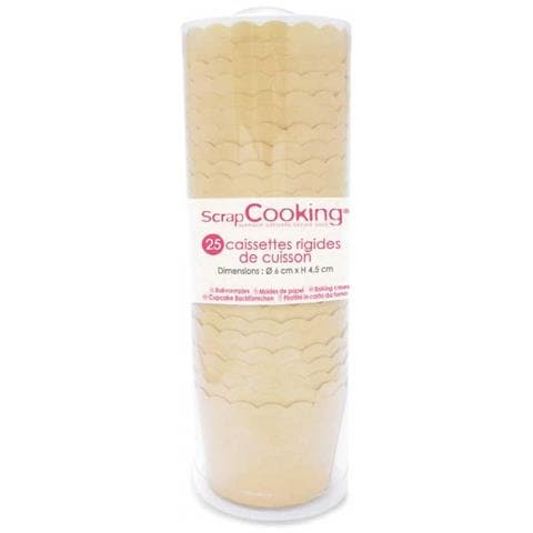25 Vassoi Per Cupcake - Kraft - Foto 1