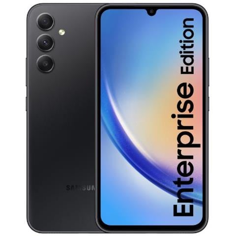Galaxy A34 Enterprise Edition 5G 256GB 8GB Ram Dual Sim Display 6.6" AMOLED Slot Nano SD Fotocamera 48 Mpx Android Italia Nero - Foto 1