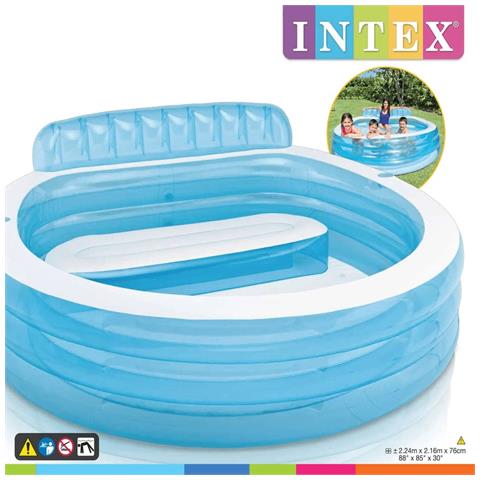 Piscina Gonfiabile Swim Center Family Lounge Pool 57190np - Foto 1