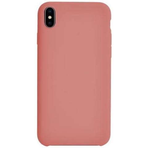Cover Per Iphone Xs Max Rigida In Silicone Soft Touch, Corallo - Foto 1