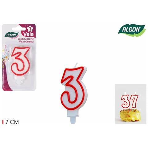 Set Di Candele Algon Rosso (36 Unità) - Foto 4