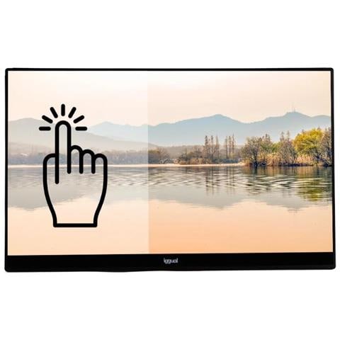 Monitor Touch Screen 68,6 cm (27") 1920 x 1080 Pixel Frequenza di Aggiornamento 75 Hz. Colore Nero - Foto 1