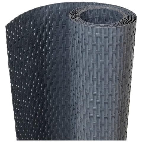 Paravento Da Balcone Antracite 1000x90 Cm In Polyrattan - Foto 1