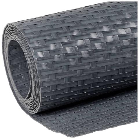 Paravento Da Balcone Antracite 1000x90 Cm In Polyrattan - Foto 8