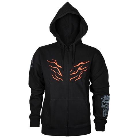 World Of Warcraft - Shadowlands A King Zippe Felpa Con Cappuccio (nero | M) - Foto 1