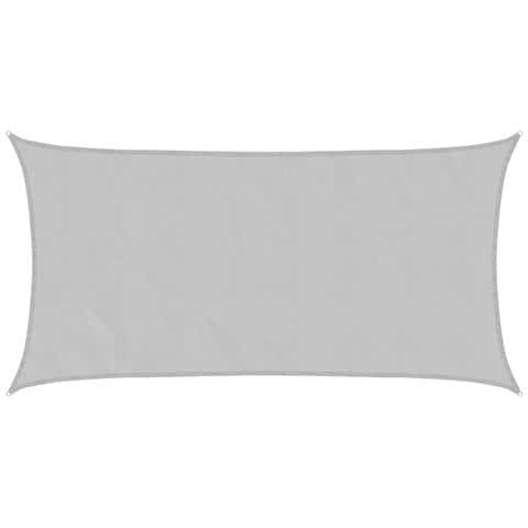 Vela Parasole Grigio Chiaro 7x4 M 100% Poliestere Oxford - Foto 2