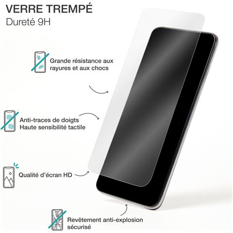 Pellicola Per Galaxy S24 Plus In Vetro Temperato 2.5d Con Smartframe, Trasparente - Foto 2