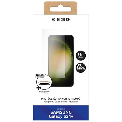 Pellicola Per Galaxy S24 Plus In Vetro Temperato 2.5d Con Smartframe, Trasparente - Foto 5