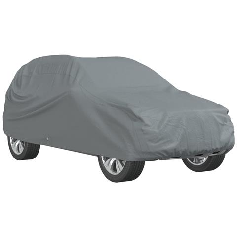 Copriauto Per Fuoristrada Grigio Pieno Xl Tessuto Non Tessuto - Foto 2