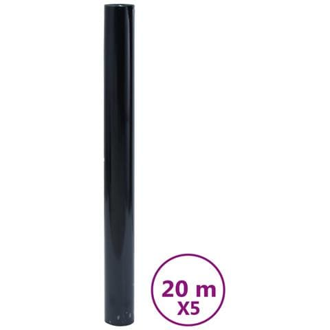 Pellicole Per Vetri Statiche Smerigliate Nere 5pz In Pvc - Foto 2