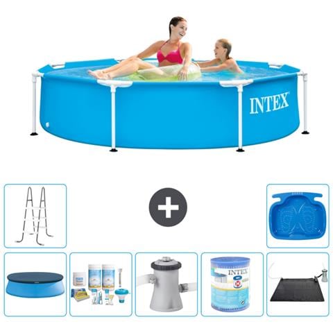 Piscina Fuori Terra - In Giro - 244x51 Cm - Blu - Include Accessori Coordinati A1426 - Foto 1