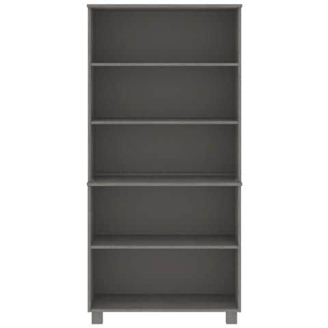 Credenza Hamar In Legno Massello Di Pino Grigio Chiaro - Foto 2