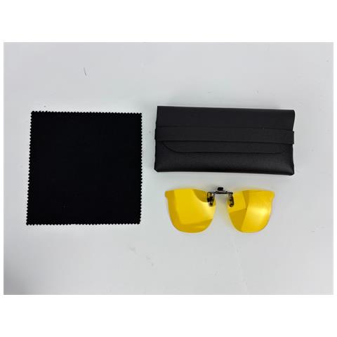Occhiali Da Sole Polarizzati Clip-on Yellow - Foto 5